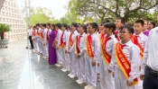 Trường THCS Him Lam dâng hương tri ân các anh hùng liệt sỹ nhân kỷ niệm 78 năm ngày Quốc khánh nước Cộng hòa Xã hội Chủ nghĩa Việt Nam  (2/9/1945 - 2/9/2023)