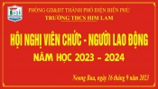 HỘI NGHỊ VIÊN CHỨC – NGƯỜI LAO ĐỘNG TRƯỜNG THCS HIM LAM NĂM HỌC 2023 – 2024
