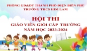 Trường THCS Him Lam tổ chức Hội thi Giáo viên dạy giỏi cấp trường năm học 2023 – 2024