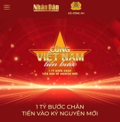 Trường THCS Him Lam hưởng ứng chương trình  “Cùng Việt Nam tiến bước”