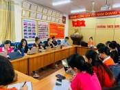 Cụm sinh hoạt chuyên môn số 1 khởi động cho chuỗi hoạt động bồi dưỡng nâng cao chất lượng đội ngũ